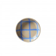 Robert Gordon | Coastal Junction | Condiment Bowl 9cm | Stone with Blue Handbrush